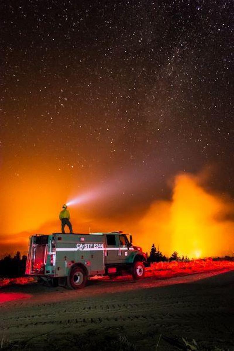 Donnell Fire Pictures